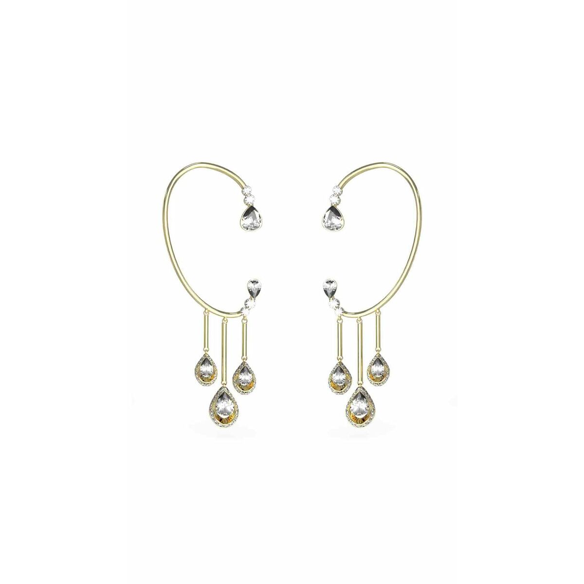 Ladies' Earrings Guess JUBE03385JWYGT-U-0