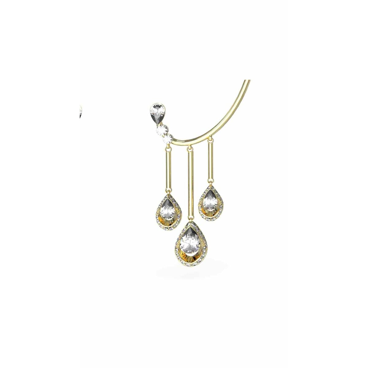 Ladies' Earrings Guess JUBE03385JWYGT-U-2