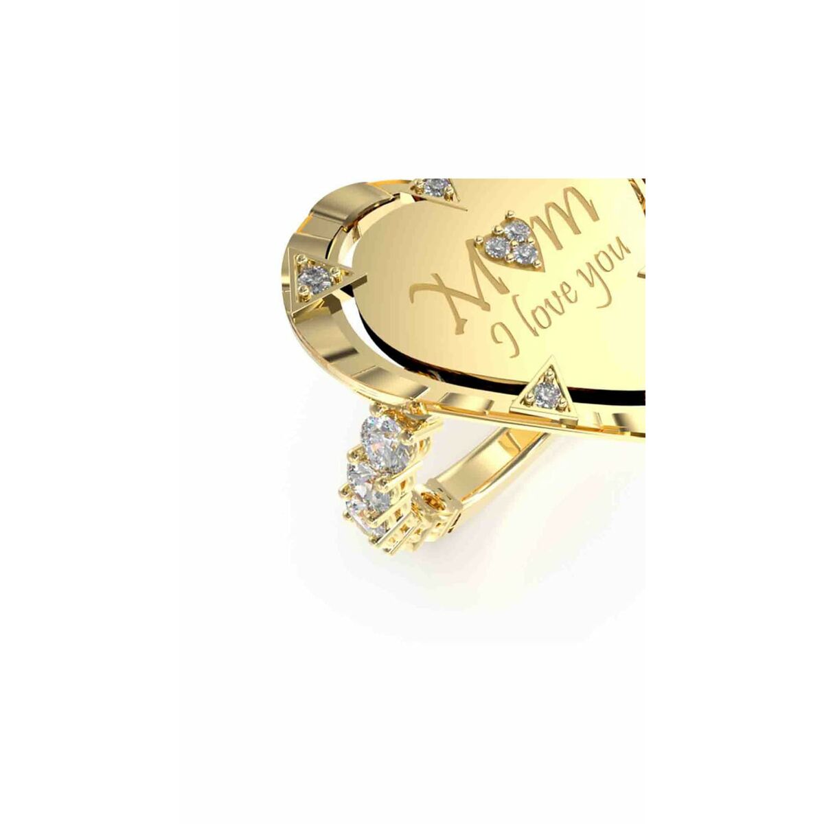 Ladies' Ring Guess JUBR04050JWYG52-3