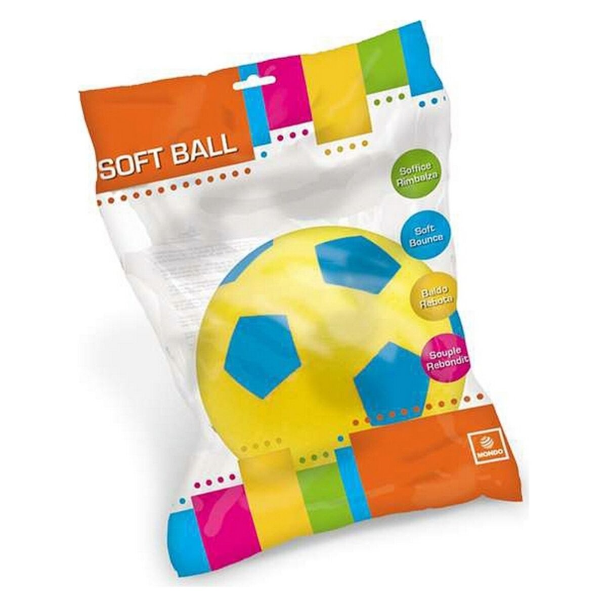 Ball Soft Football Mondo (Ø 20 cm) PVC-0