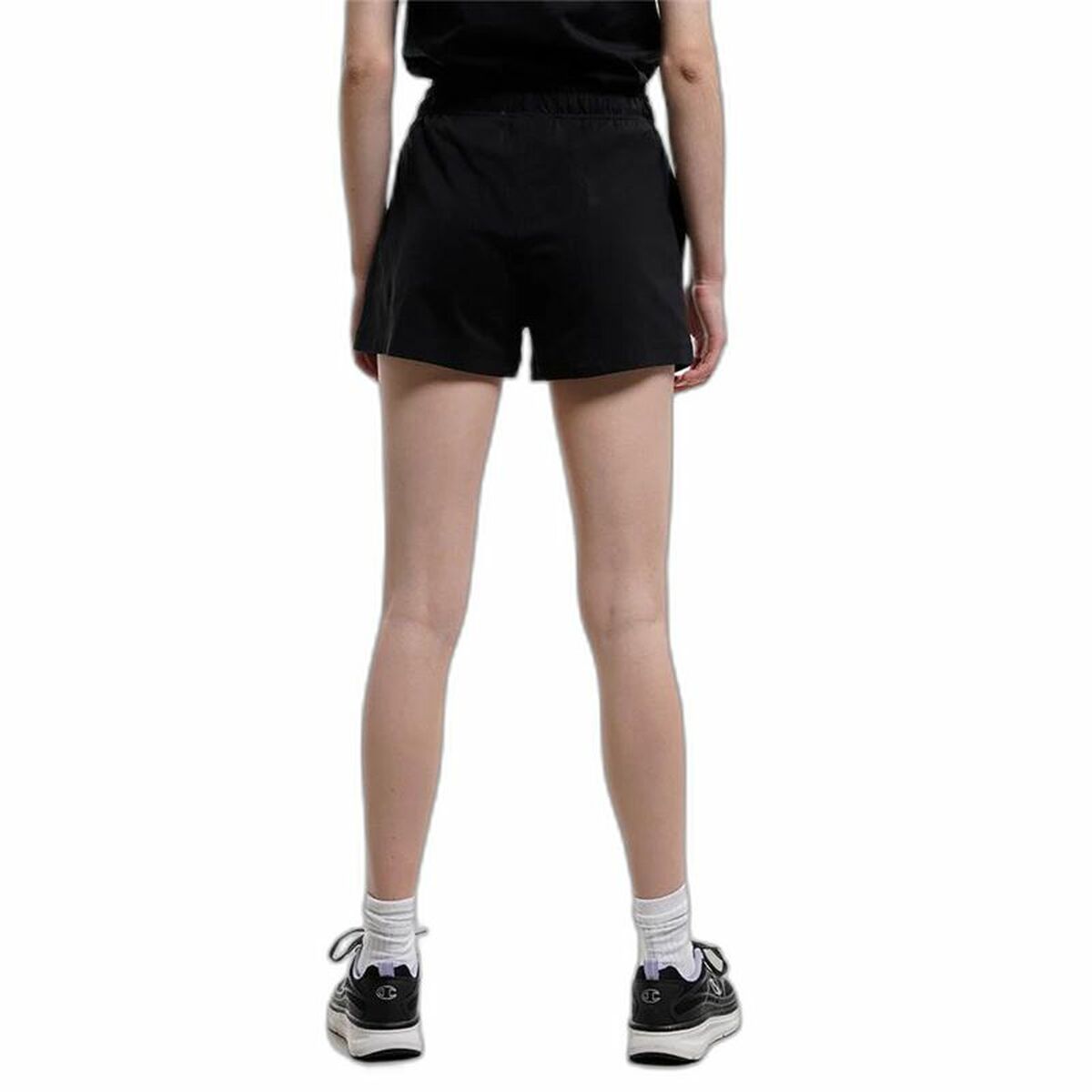 Sports Shorts for Women Champion Shorts Black-4