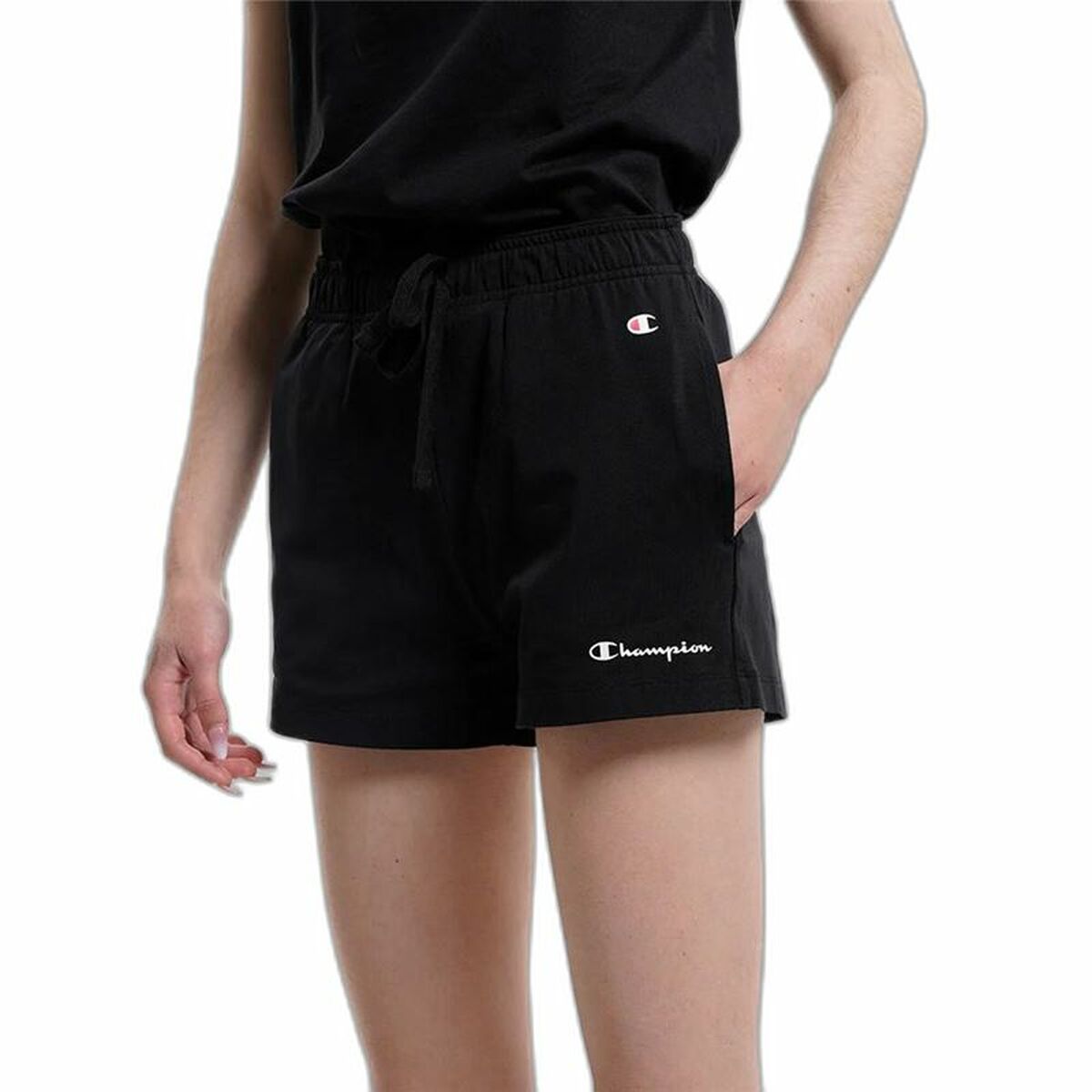 Sports Shorts for Women Champion Shorts Black-2