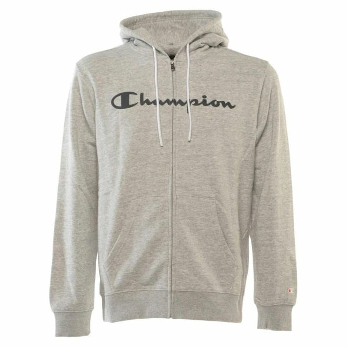 Men’s Hoodie Champion Hooded Full Zip Grey-0