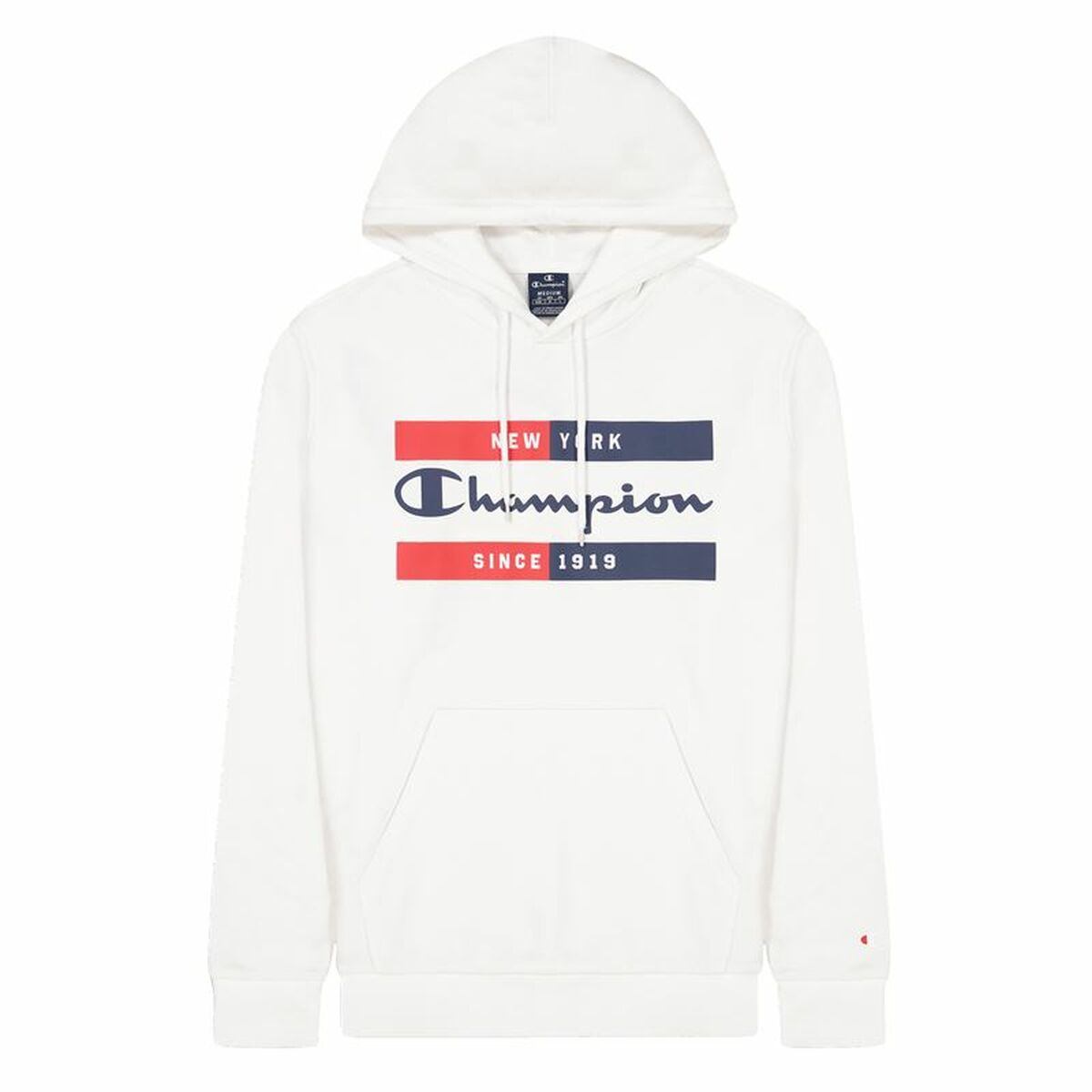 Men’s Hoodie Champion New York White-0