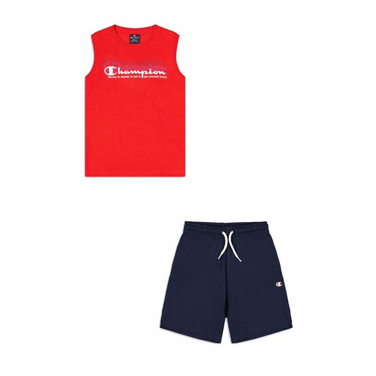 Children's Sports Outfit Champion Red 2 Pieces-5