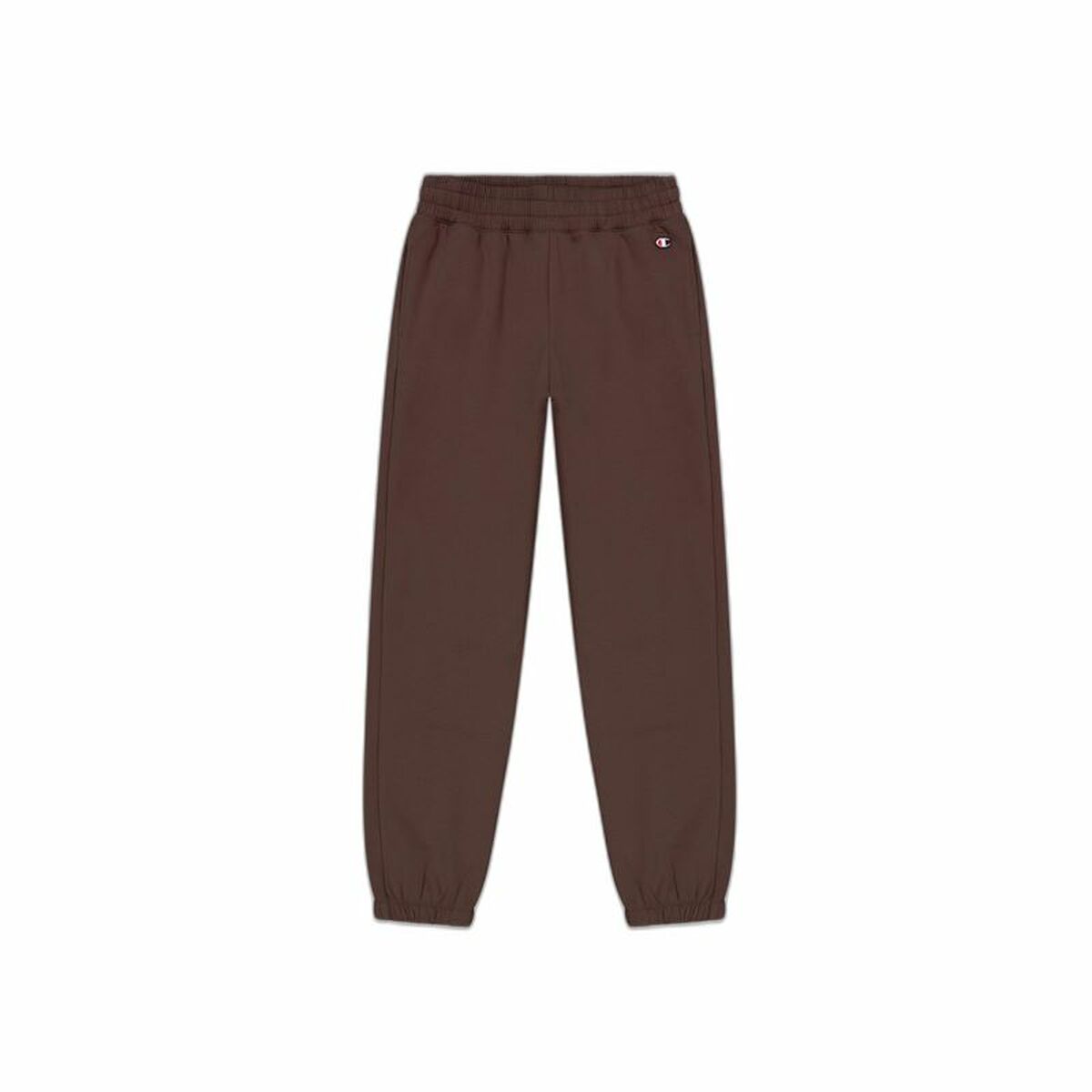 Long Sports Trousers Champion Elastic Cuff Legacy Brown Lady-0