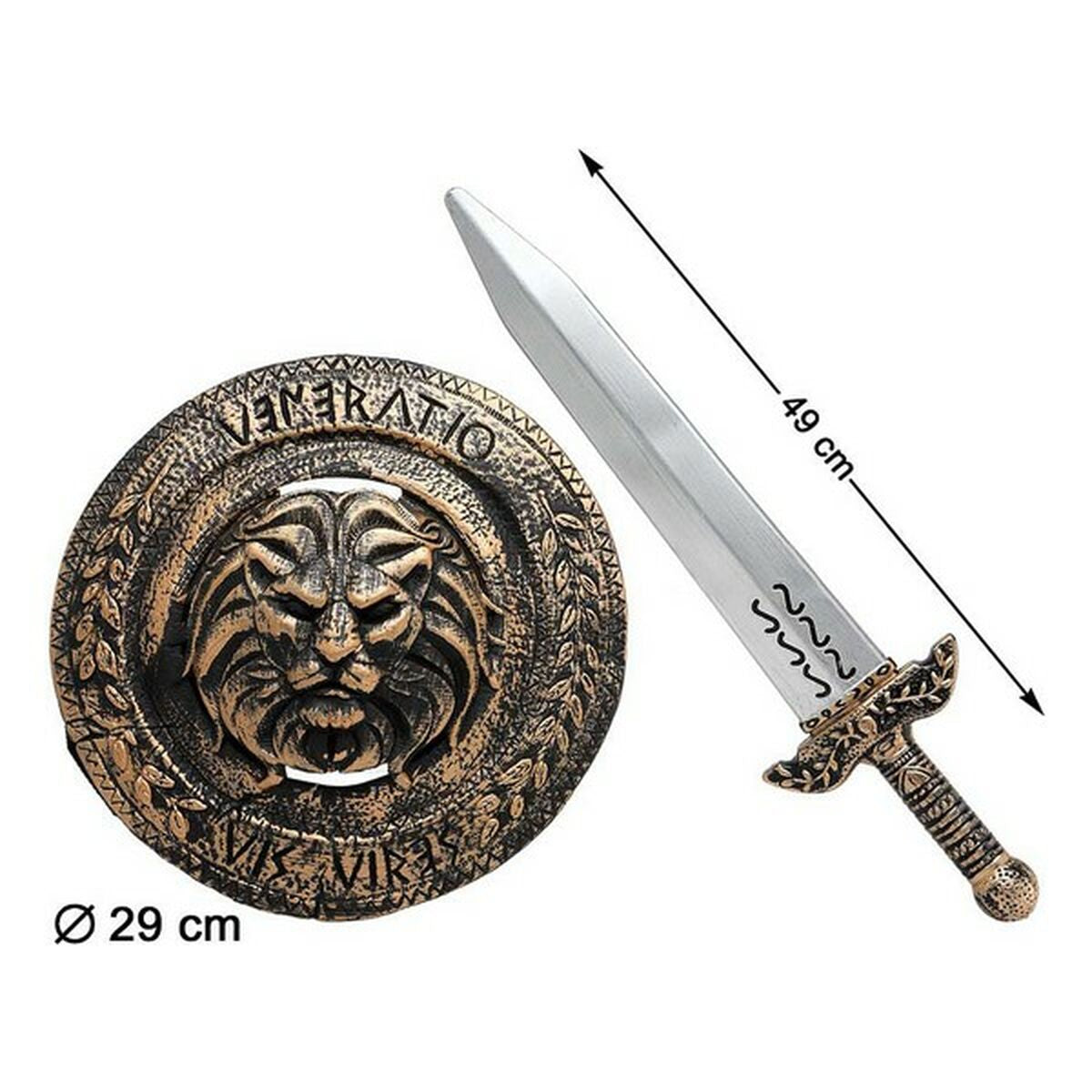 Costune accessories Male Medieval Warrior-0