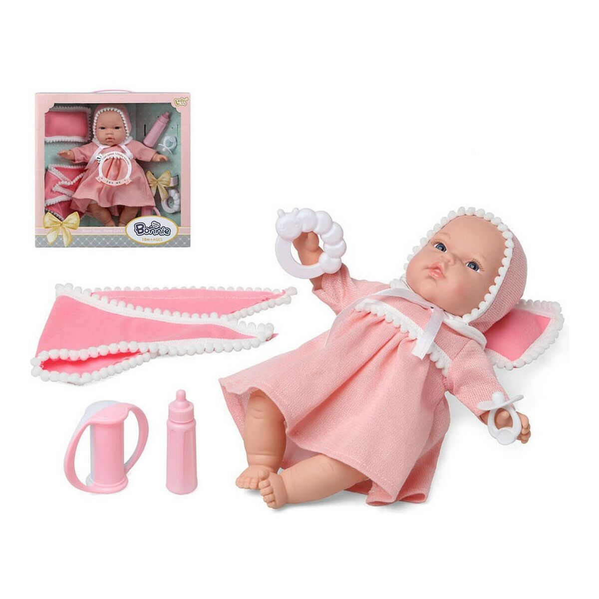 Baby Doll 34 x 34 cm with sound 3 Units-0