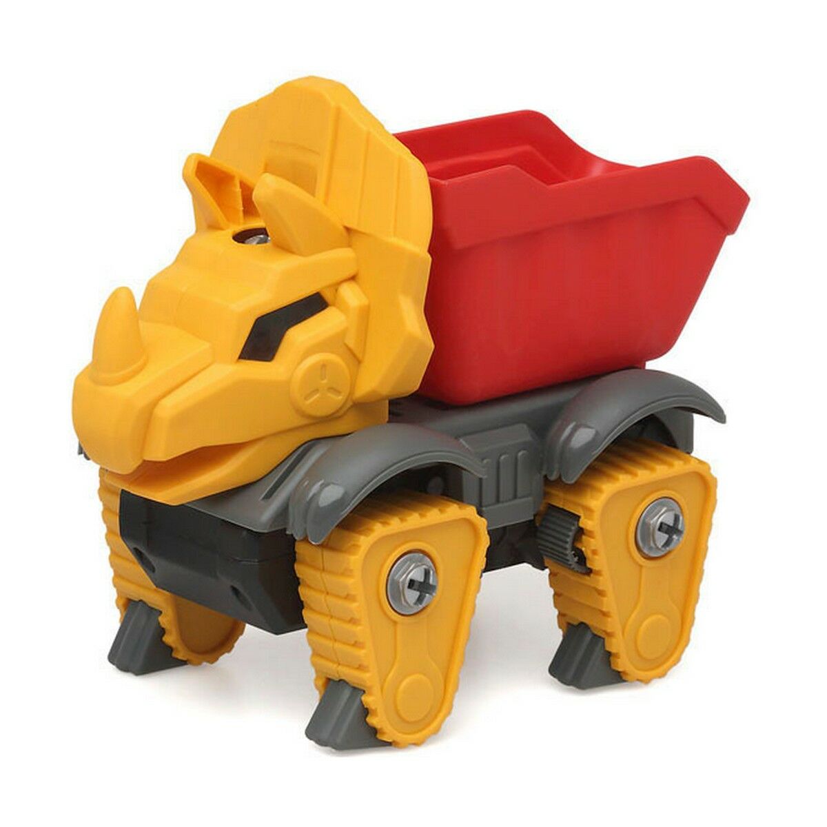 Lorry Dinosaur Yellow 26 x 21 cm-0