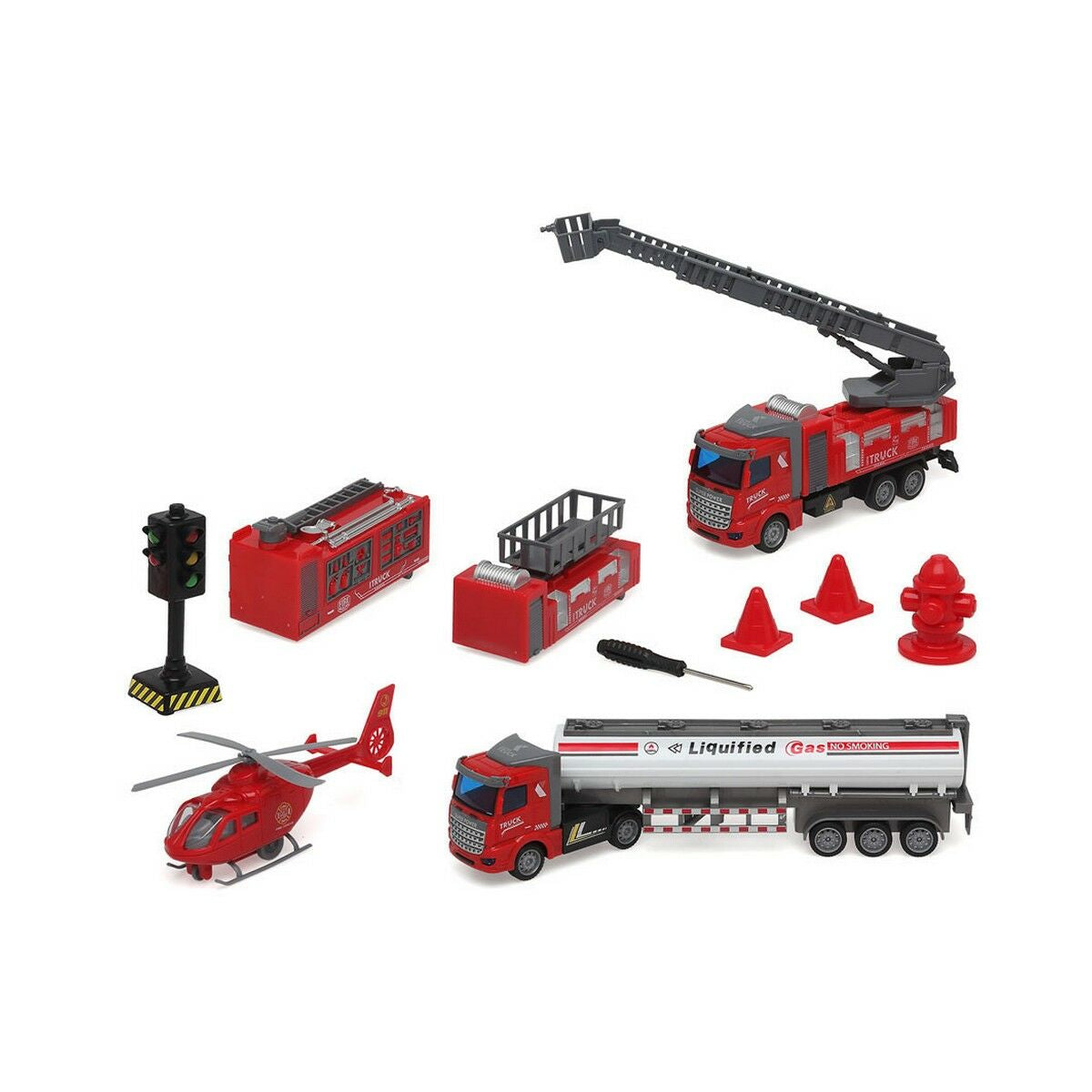 Vehicle Playset Fire Rescue 54 x 34 cm-0