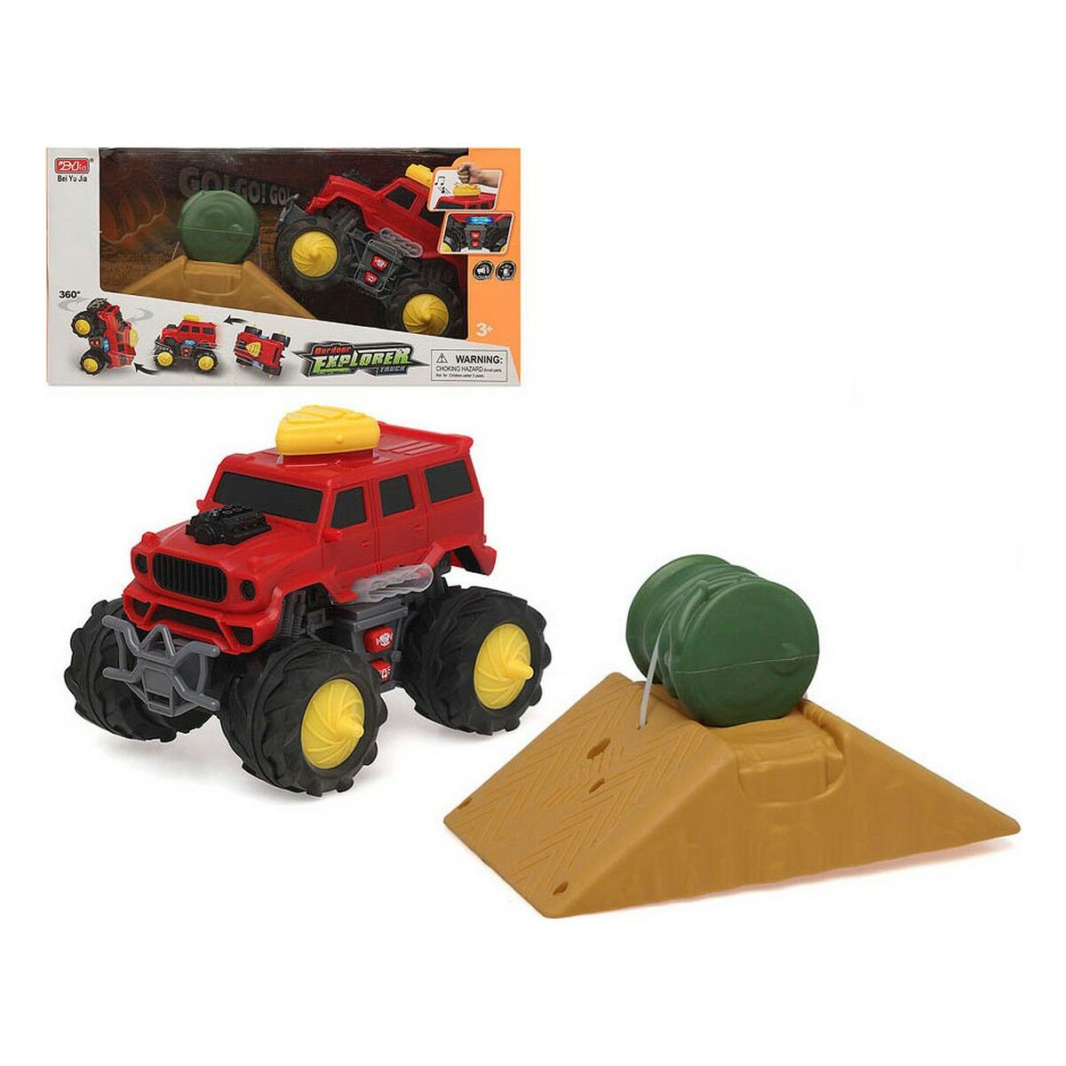 Vehicle Playset 3 Pieces All terrain 32 x 16 cm-0