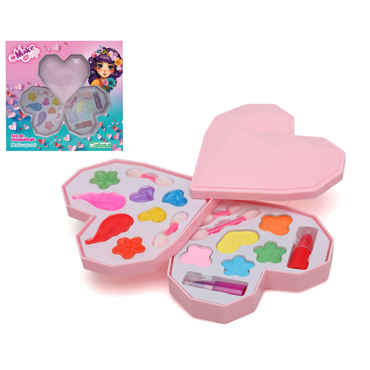 Children's Make-up Set Heart-0