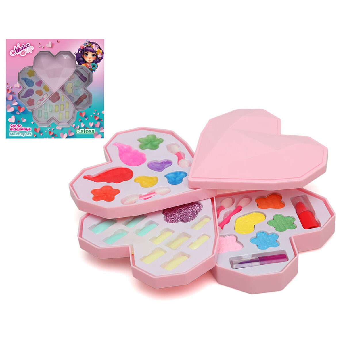 Children's Make-up Set Heart-0