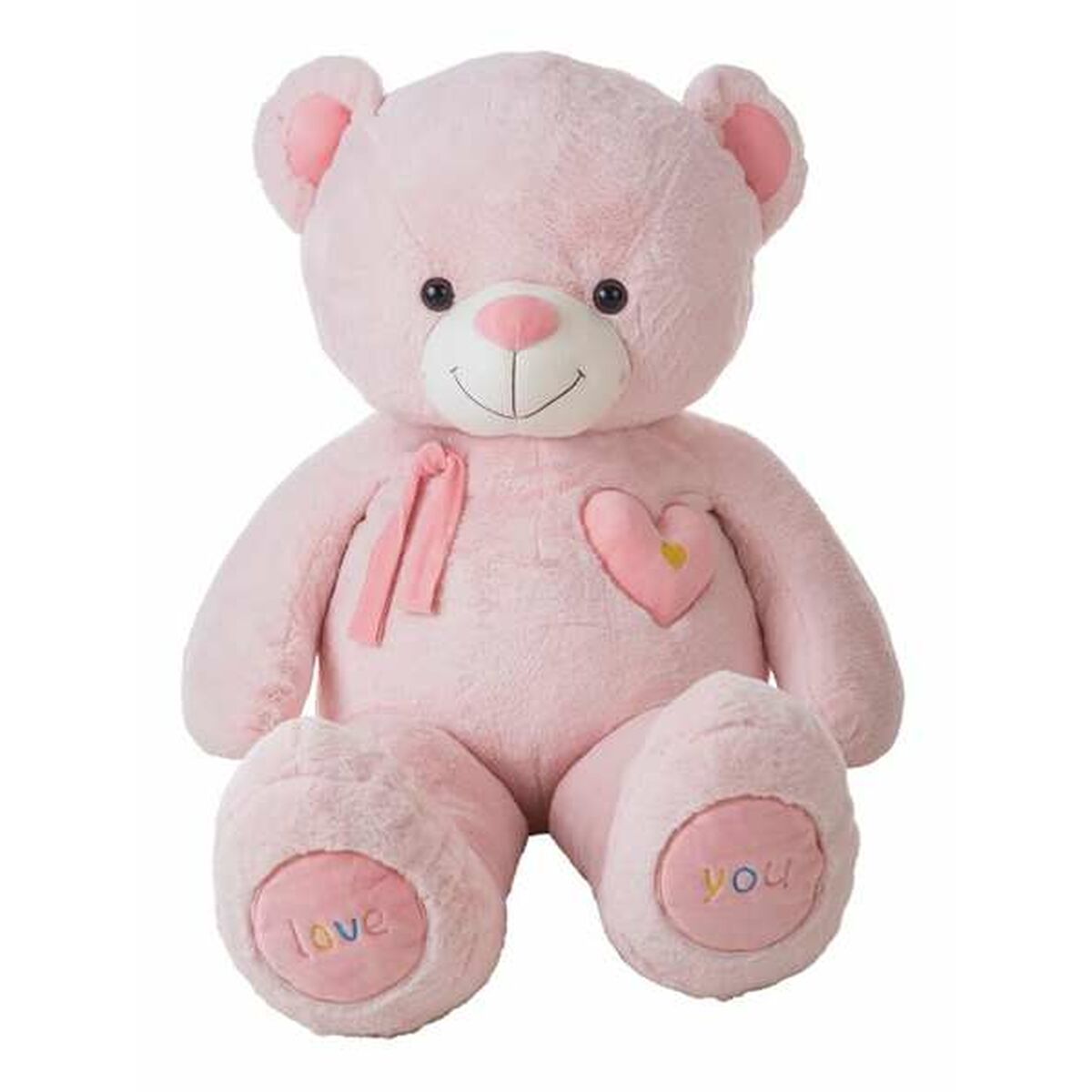 Fluffy toy Valentin Pink Bear 115 cm-0