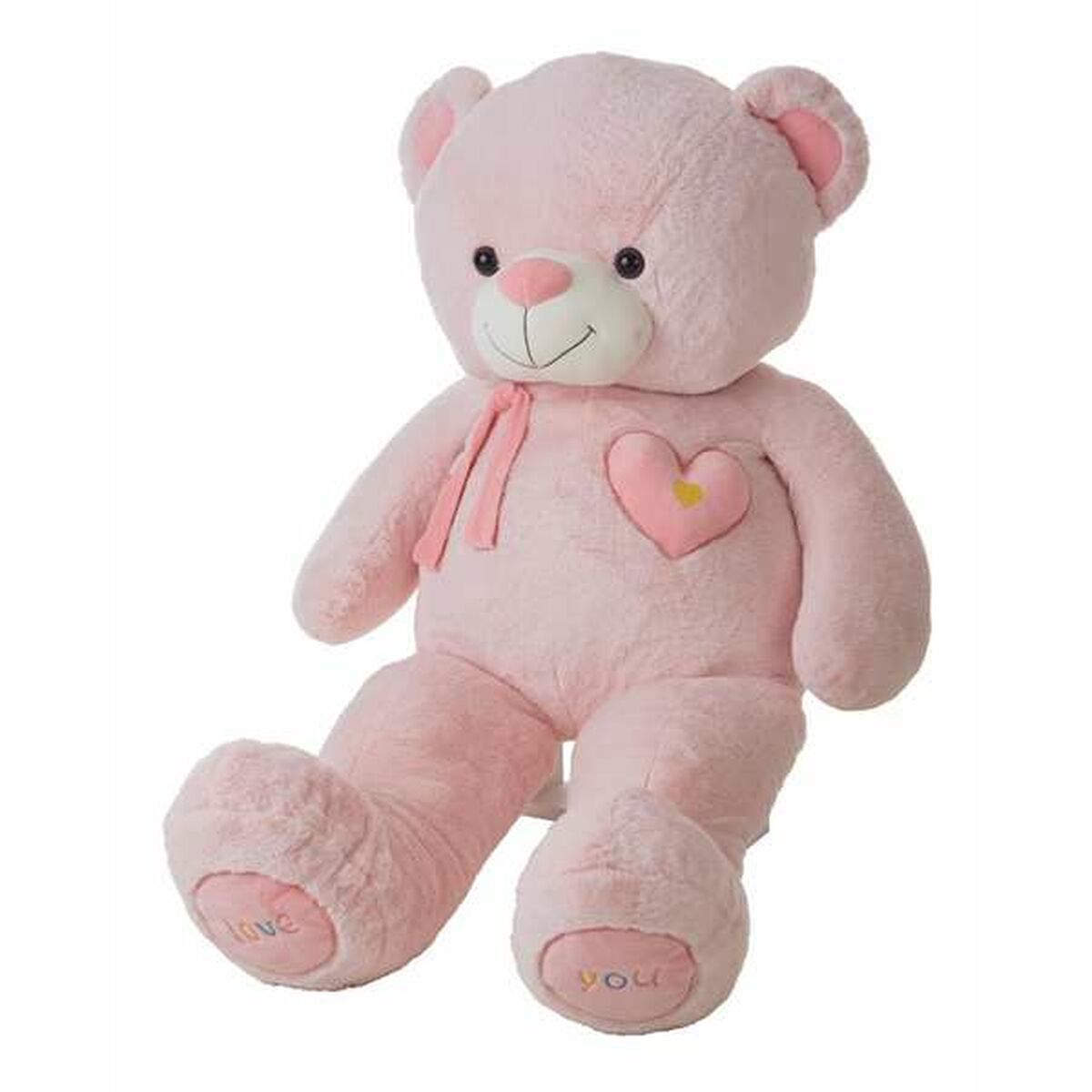 Fluffy toy Valentin Pink Bear 100 cm-0