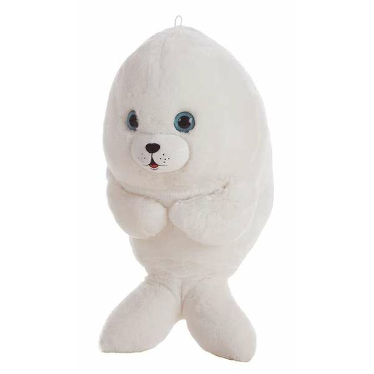 Fluffy toy Seal White 24 cm-0