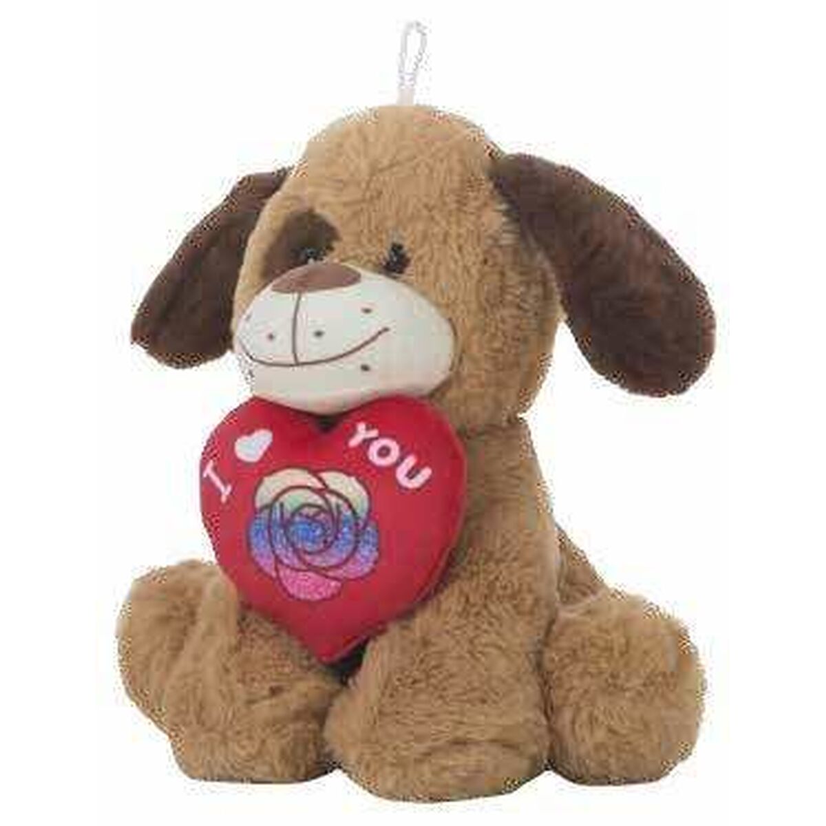 Fluffy toy Amour Heart Dog 25cm-0