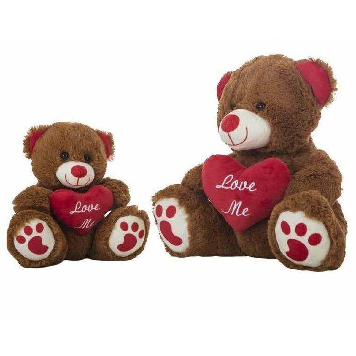 Fluffy toy Amour Bear Heart 28 cm-0