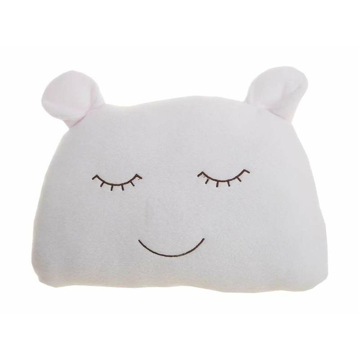 Cushion Bear Fluffy toy 35 x 29 cm White-0