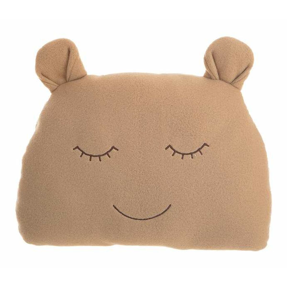 Cushion Bear Fluffy toy 35 x 29 cm Brown-0