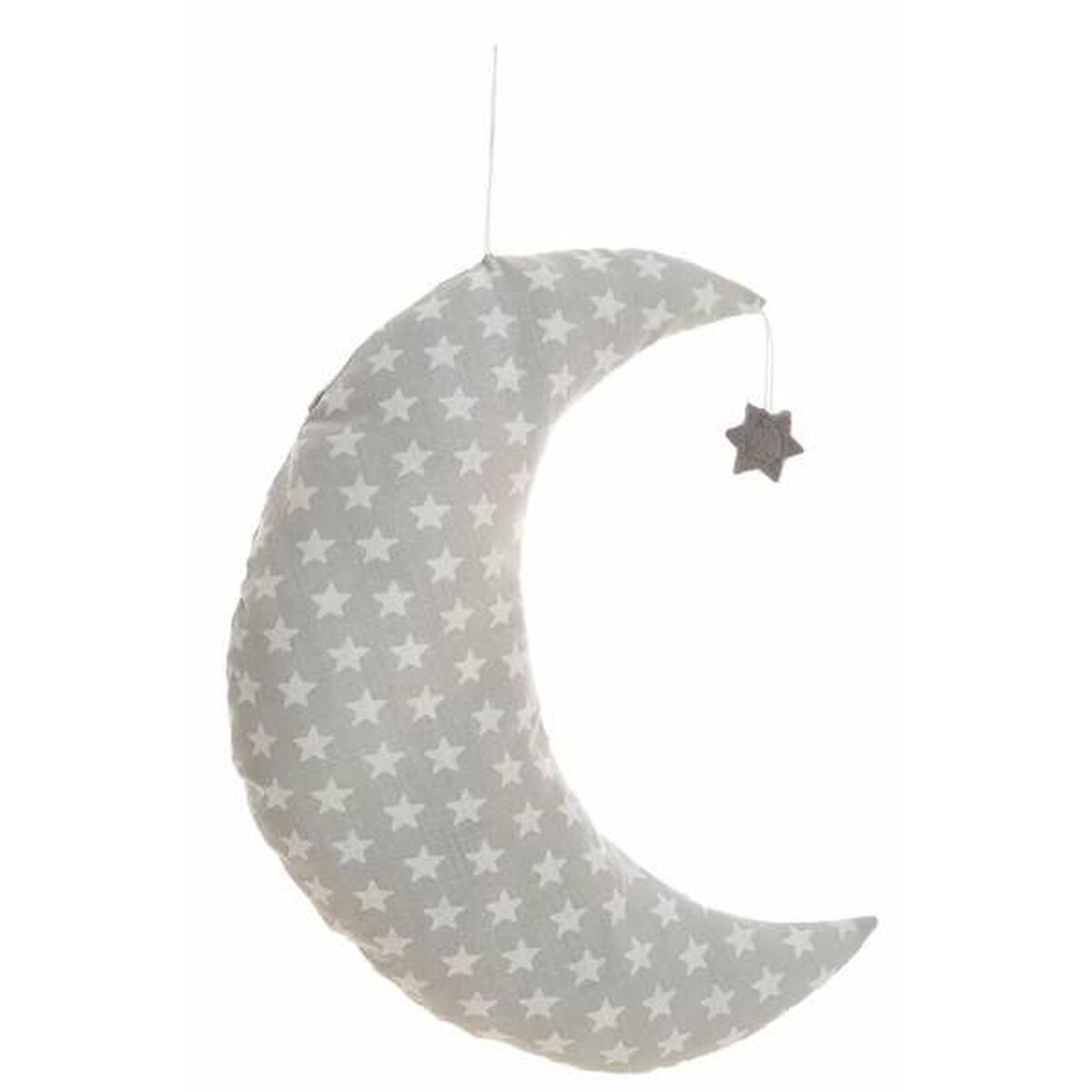 Cushion Moon Grey 38 x 30 cm-0