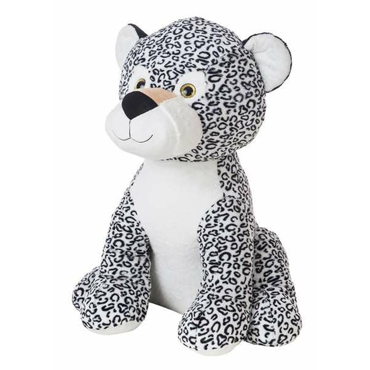 Fluffy toy Jeni Leopard Grey 80 cm-0