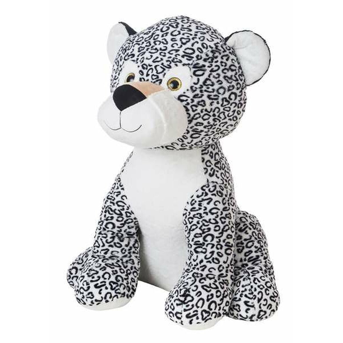 Fluffy toy Jeni Leopard Grey 80 cm-1