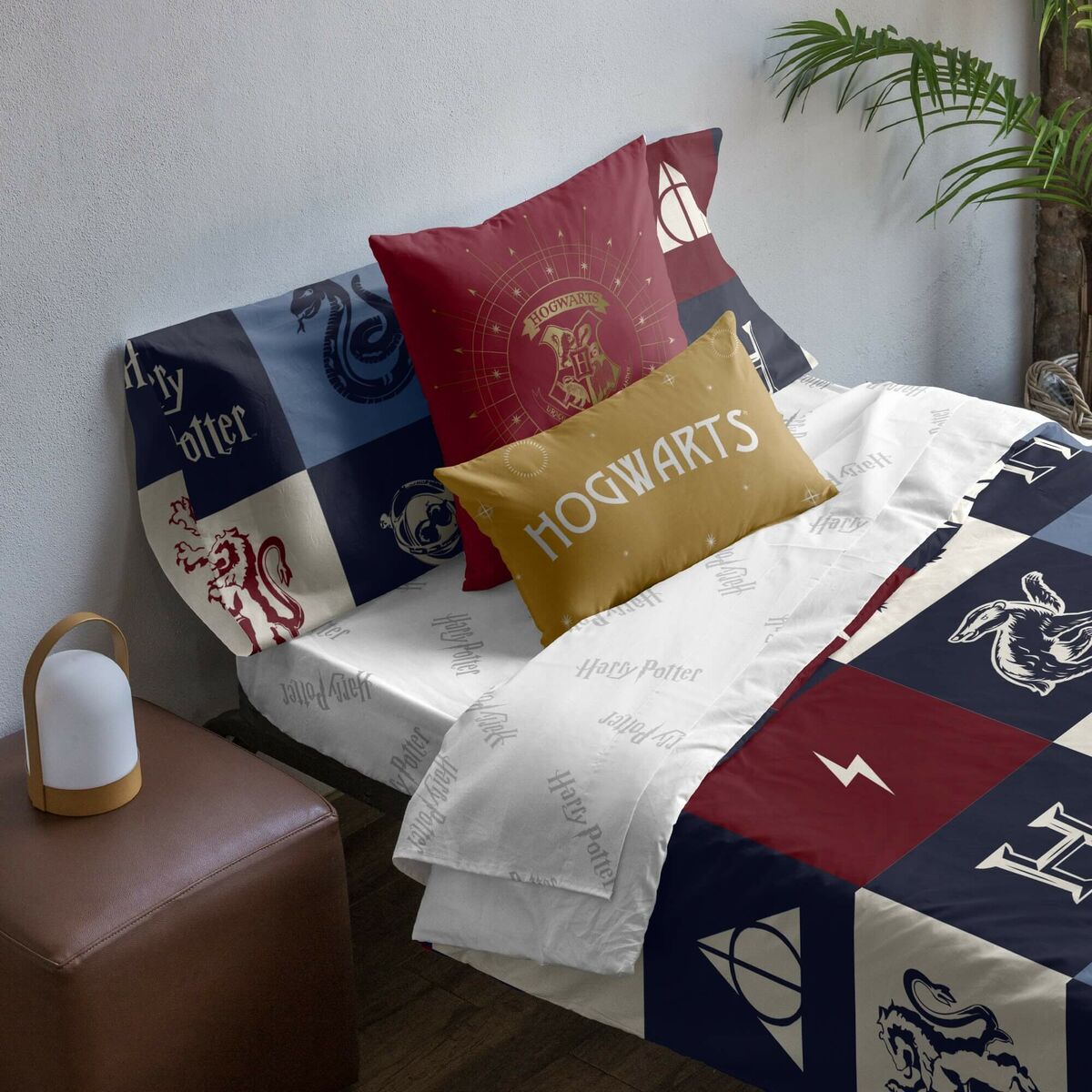 Nordic cover Harry Potter Hogwarts Multicolour 175 Threads 180 x 220 cm Single-1