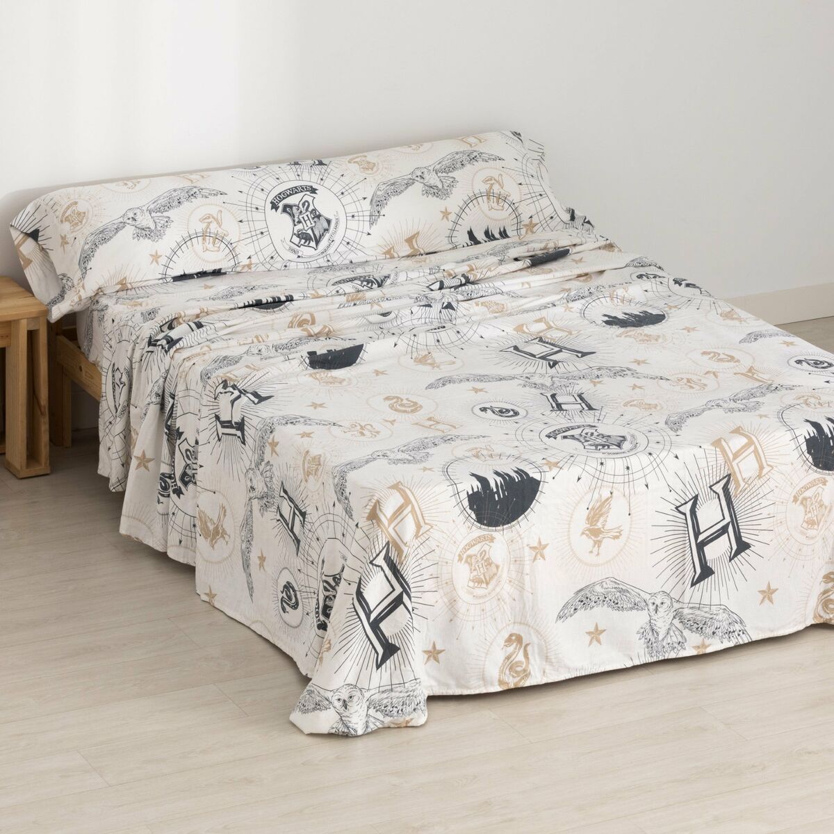 Bedding set Harry Potter Beige Multicolour Single-4