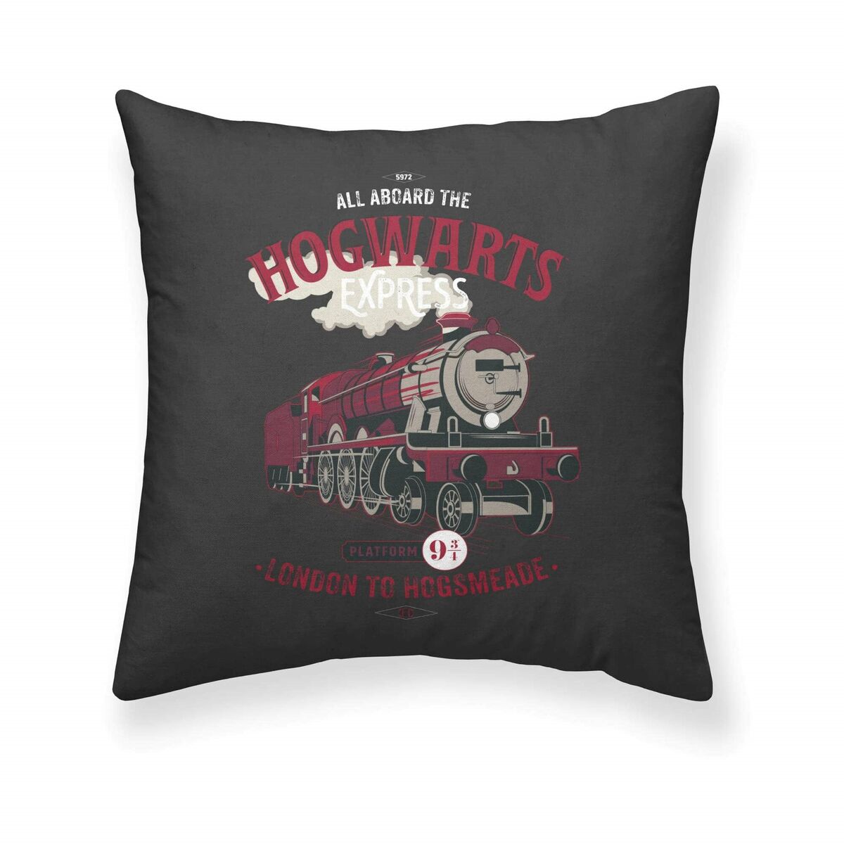 Cushion cover Harry Potter Aboard Multicolour Dark grey 50 x 50 cm-0