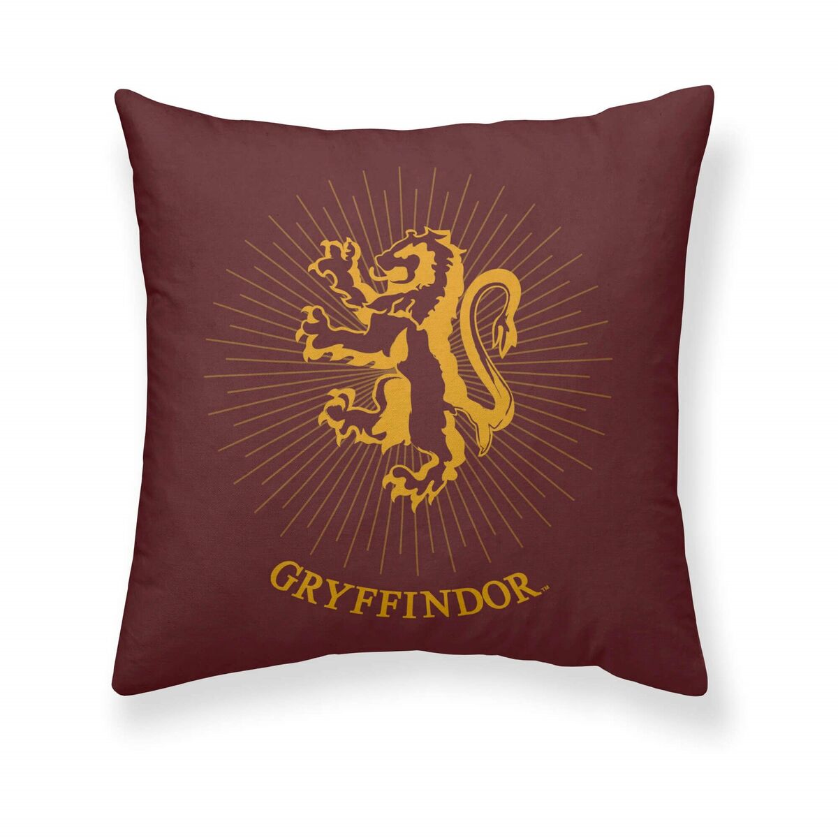 Cushion cover Harry Potter Gryffindor Sparkle Multicolour Burgundy 50 x 50 cm-1