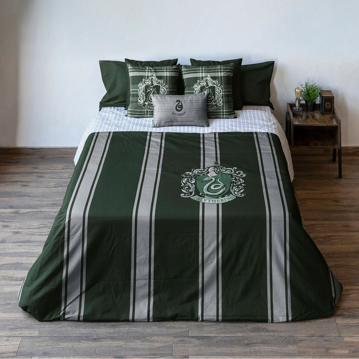 Nordic cover Harry Potter Slytherin Multicolour 175 Threads 220 x 220 cm Double-1