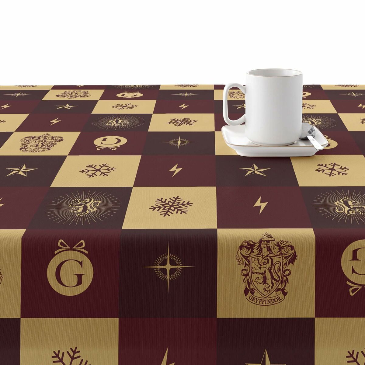 Stain-proof resined tablecloth Harry Potter Gryffindor Multicolour 100 x 150 cm-2