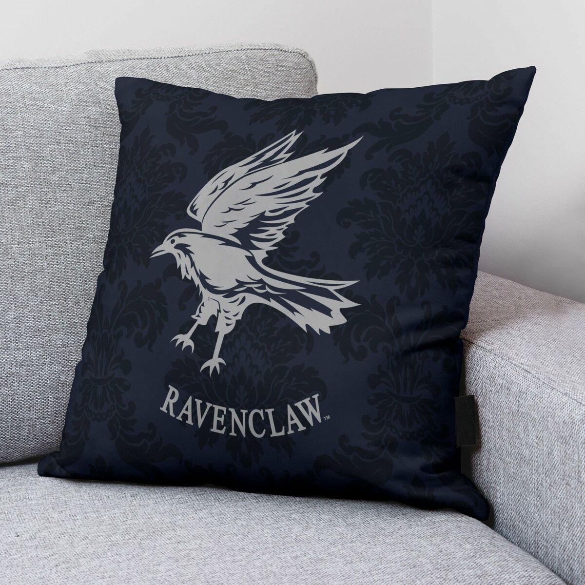 Cushion cover Harry Potter Ravenclaw Black Multicolour Dark blue 50 x 50 cm-1