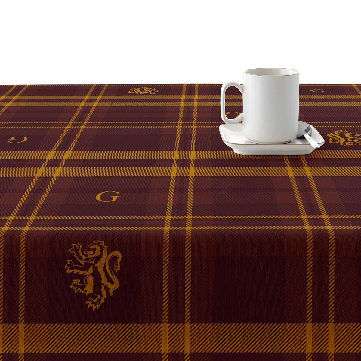 Stain-proof resined tablecloth Harry Potter Gryffindor Multicolour 150 x 150 cm-2