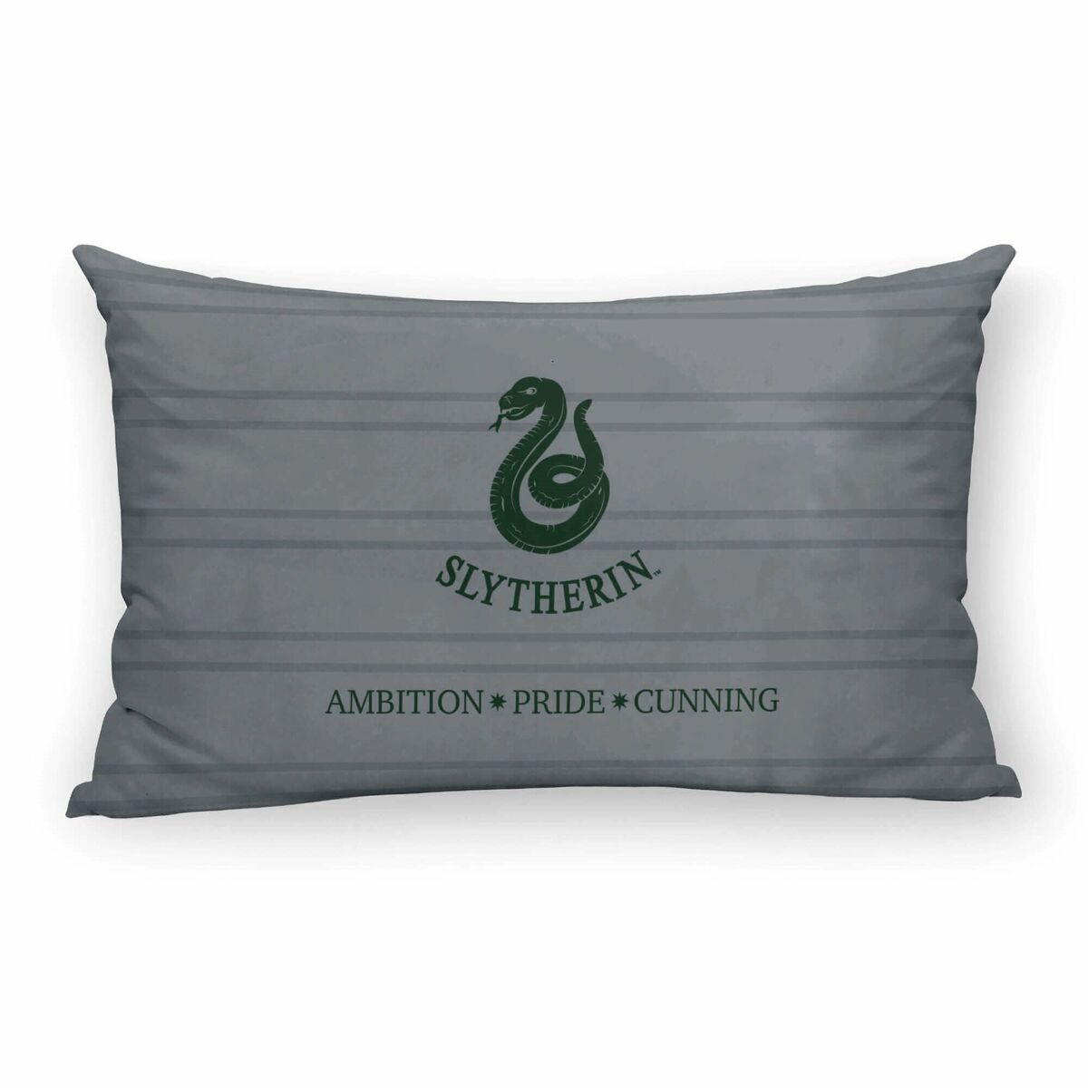 Cushion cover Harry Potter Slytherin Grey Multicolour 30 x 50 cm-0