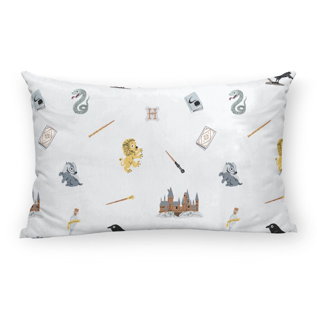 Cushion cover Harry Potter Sweet Hogwarts Multicolour 30 x 50 cm-0