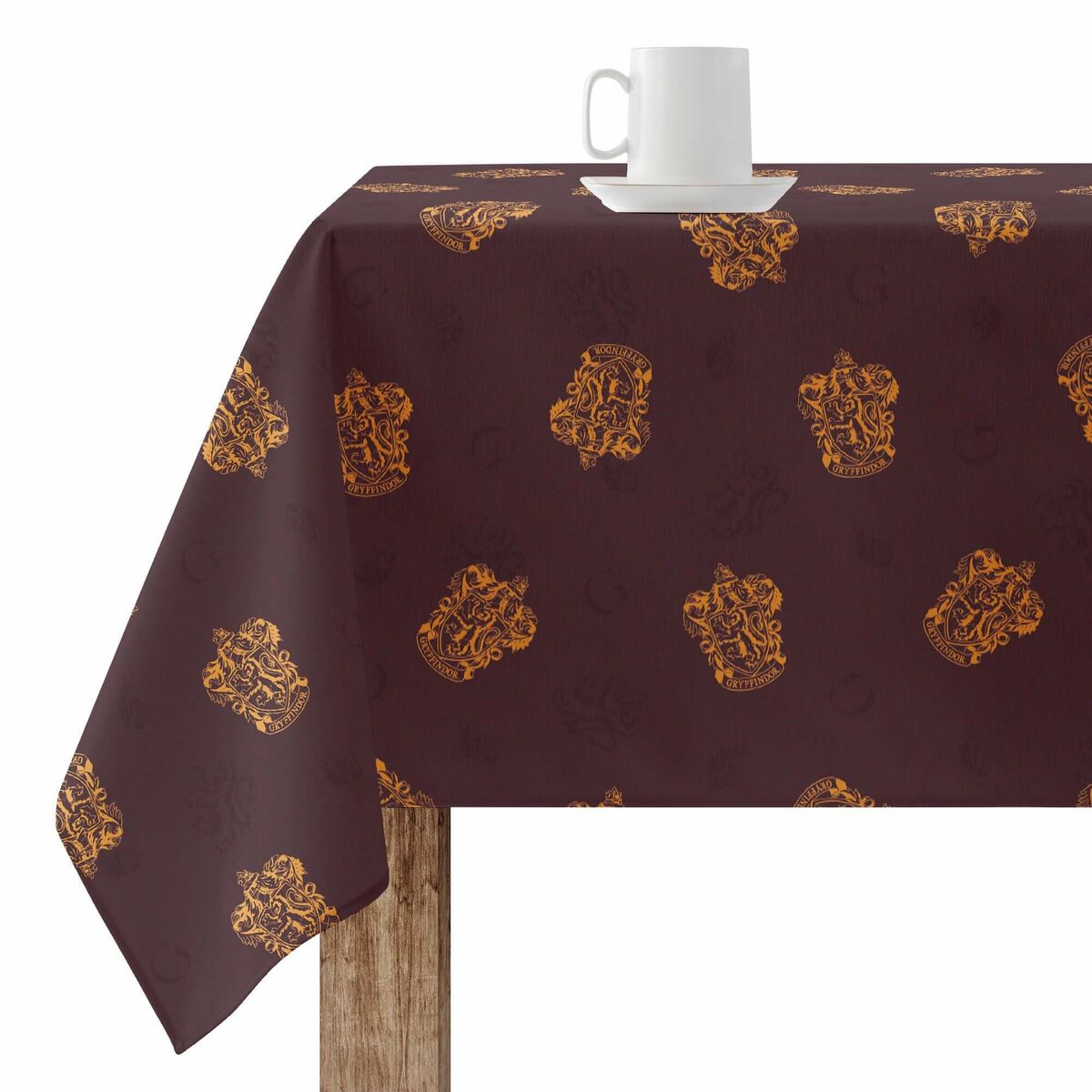 Stain-proof resined tablecloth Harry Potter Gryffindor Multicolour 150 x 150 cm-0