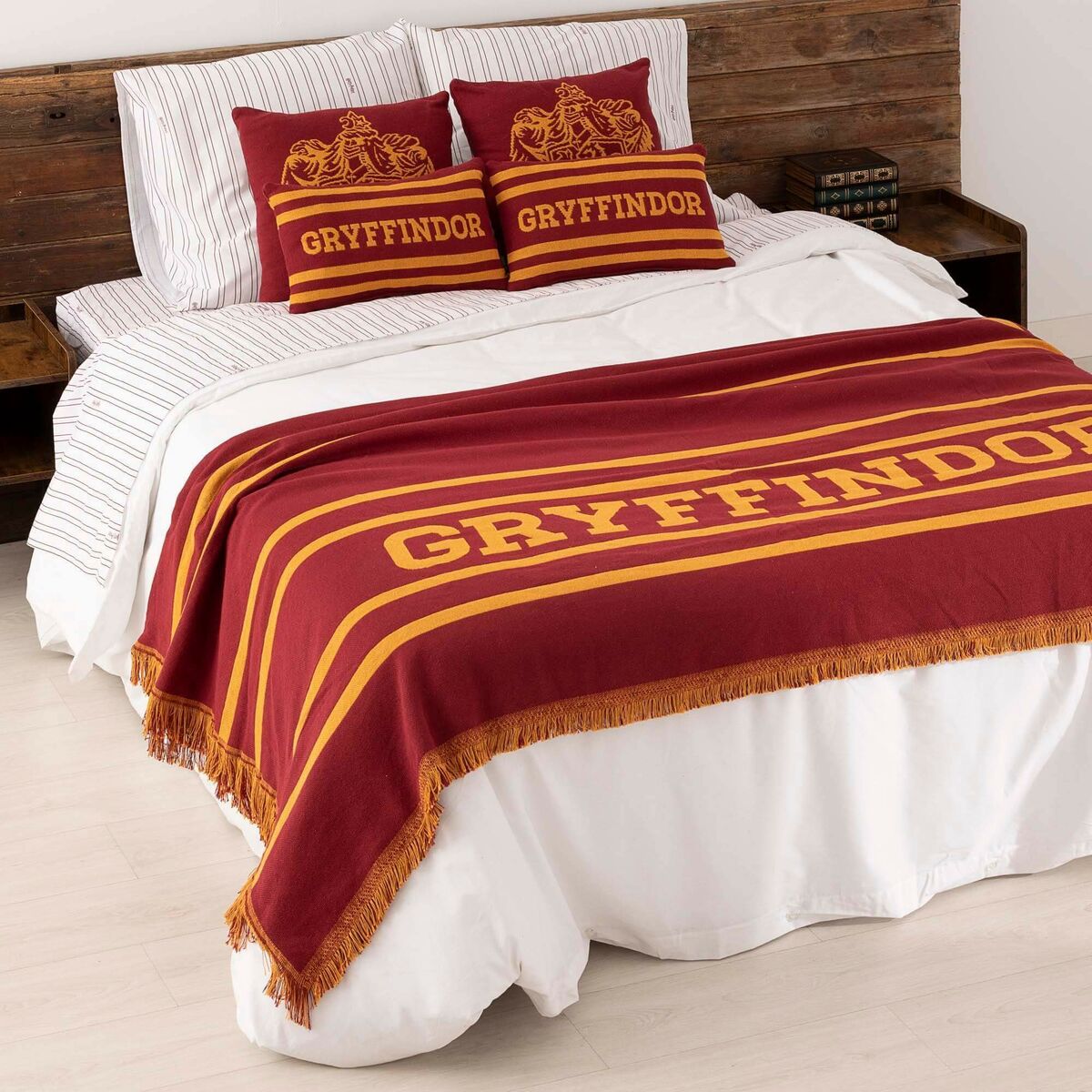 Blanket Harry Potter Gryffindor House Multicolour 180 x 2 x 260 cm-3