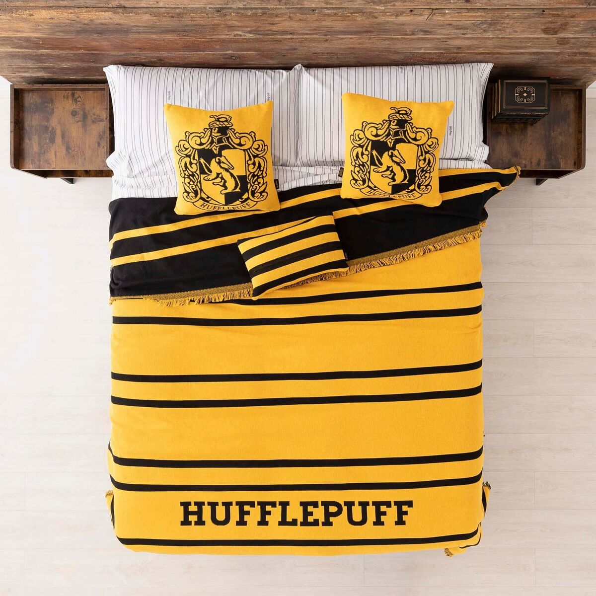 Blanket Harry Potter Hufflepuff House Multicolour 130 x 2 x 170 cm-0