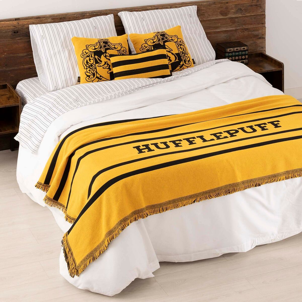 Blanket Harry Potter Hufflepuff House Multicolour 130 x 2 x 170 cm-3