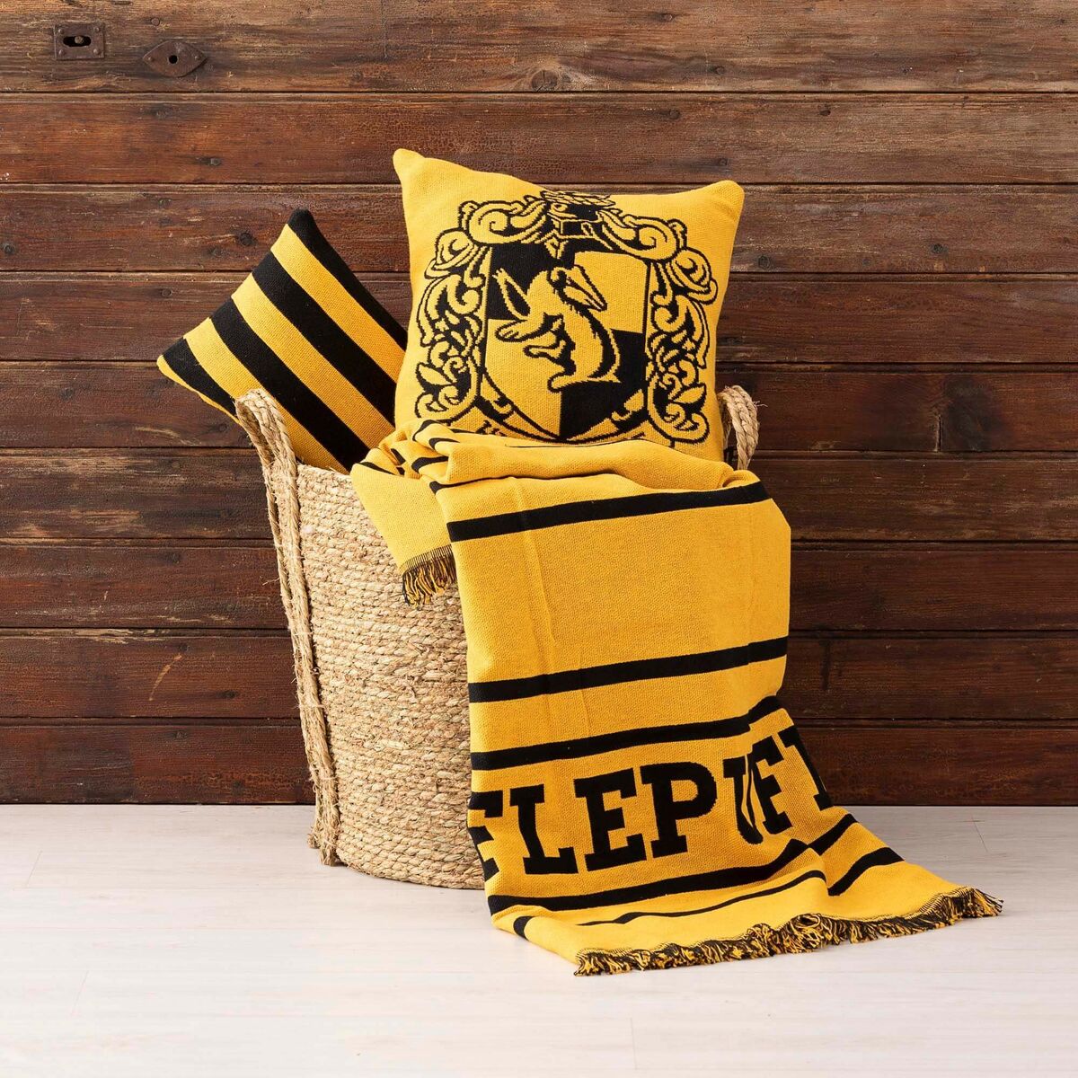 Blanket Harry Potter Hufflepuff House Multicolour 130 x 2 x 170 cm-2