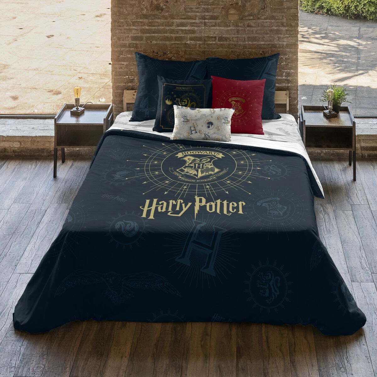 Nordic cover Harry Potter Dormiens Draco Multicolour 175 Threads 180 x 220 cm Single-1