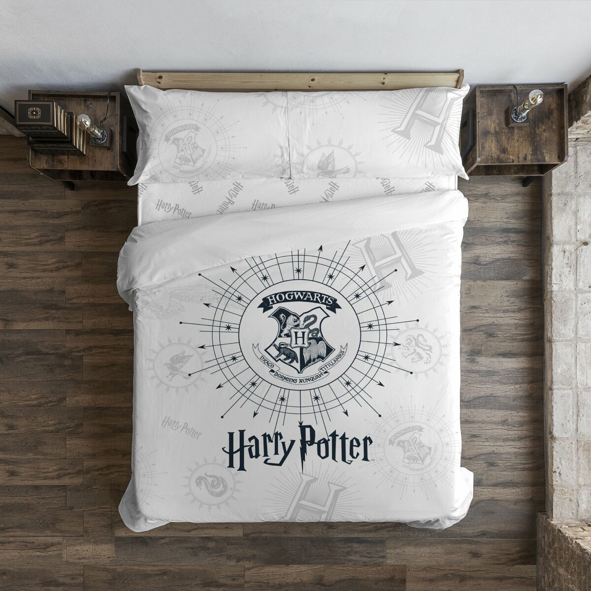 Nordic cover Harry Potter Dormiens Draco Multicolour 175 Threads 180 x 220 cm Single-0