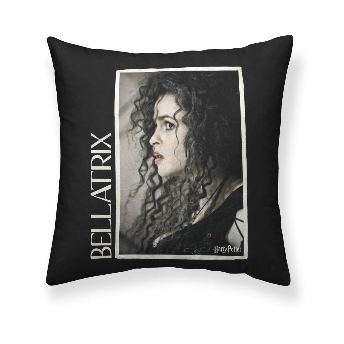 Cushion cover Harry Potter Bellatrix Black Multicolour 50 x 50 cm-0