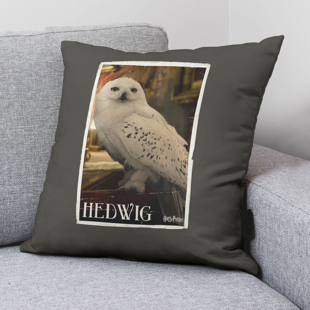 Cushion cover Harry Potter Hedwig Multicolour 50 x 50 cm-1