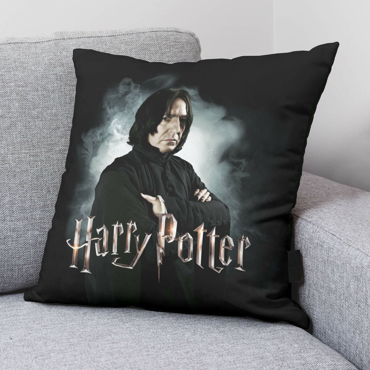 Cushion cover Harry Potter Severus Snape Black Multicolour 50 x 50 cm-1