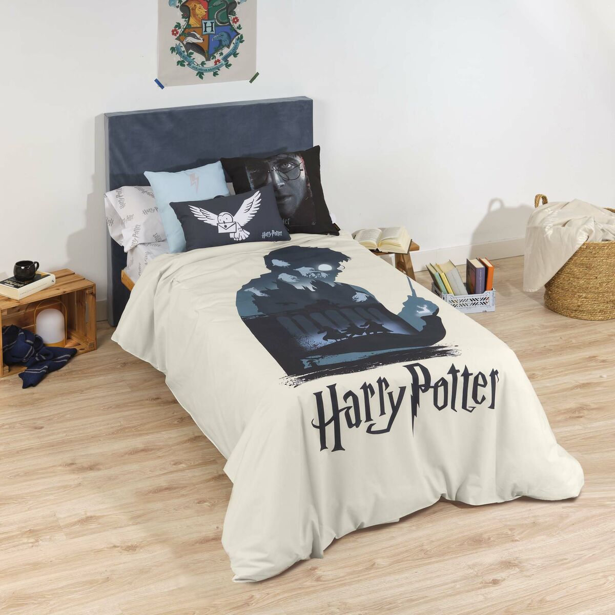 Nordic cover Harry Potter Multicolour 175 Threads 140 x 200 cm Single-2