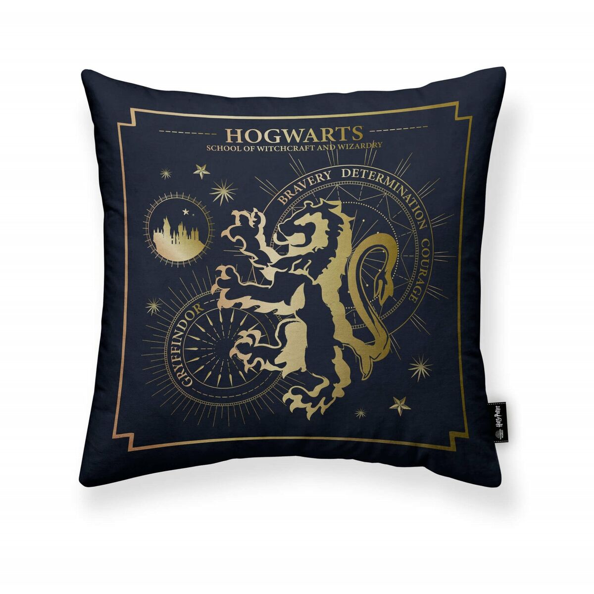 Cushion cover Harry Potter Multicolour Navy Blue 45 x 45 cm-0