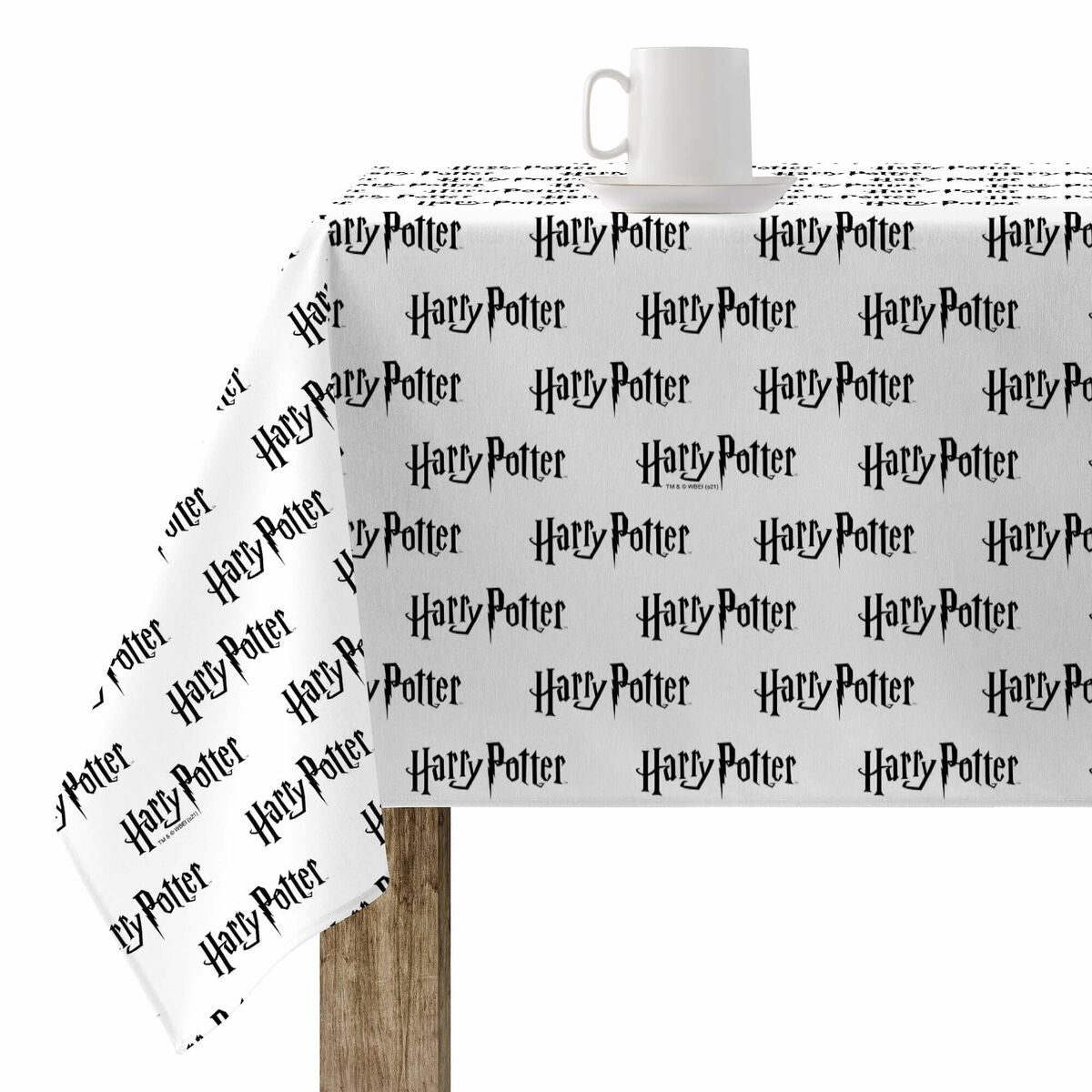 Stain-proof resined tablecloth Harry Potter Multicolour 100 x 150 cm-0